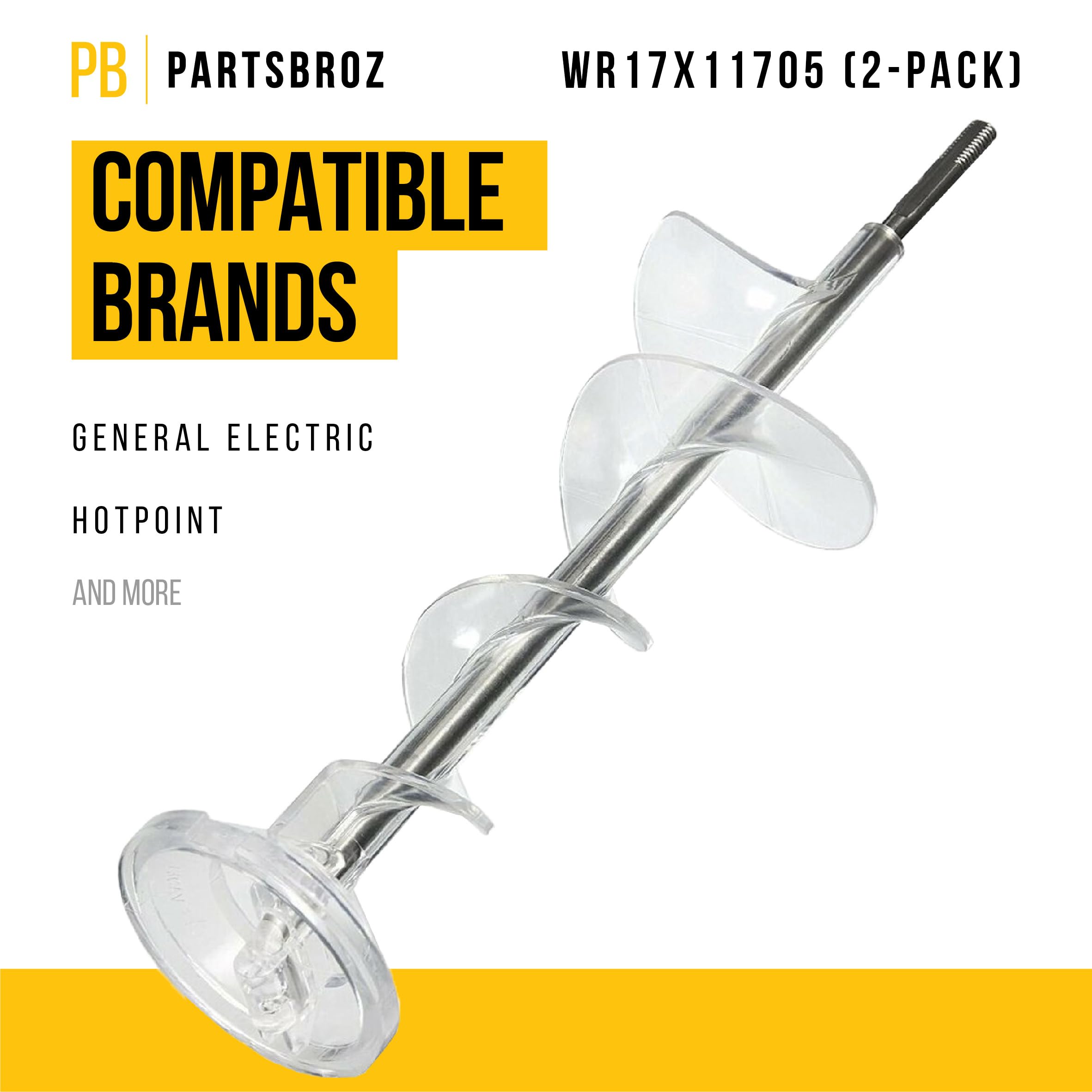 WR17X11705 Ice Dispenser Auger