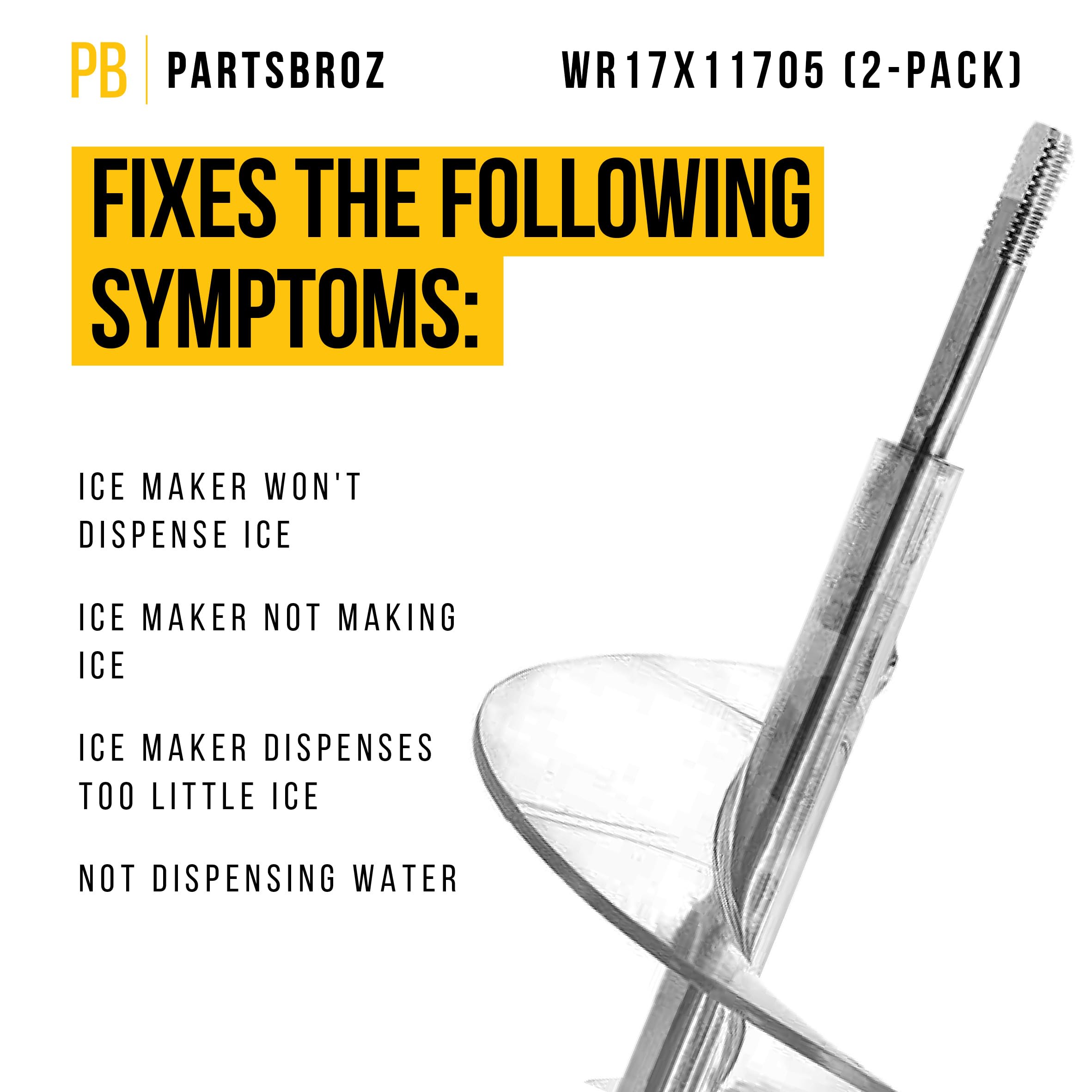 WR17X11705 Ice Dispenser Auger